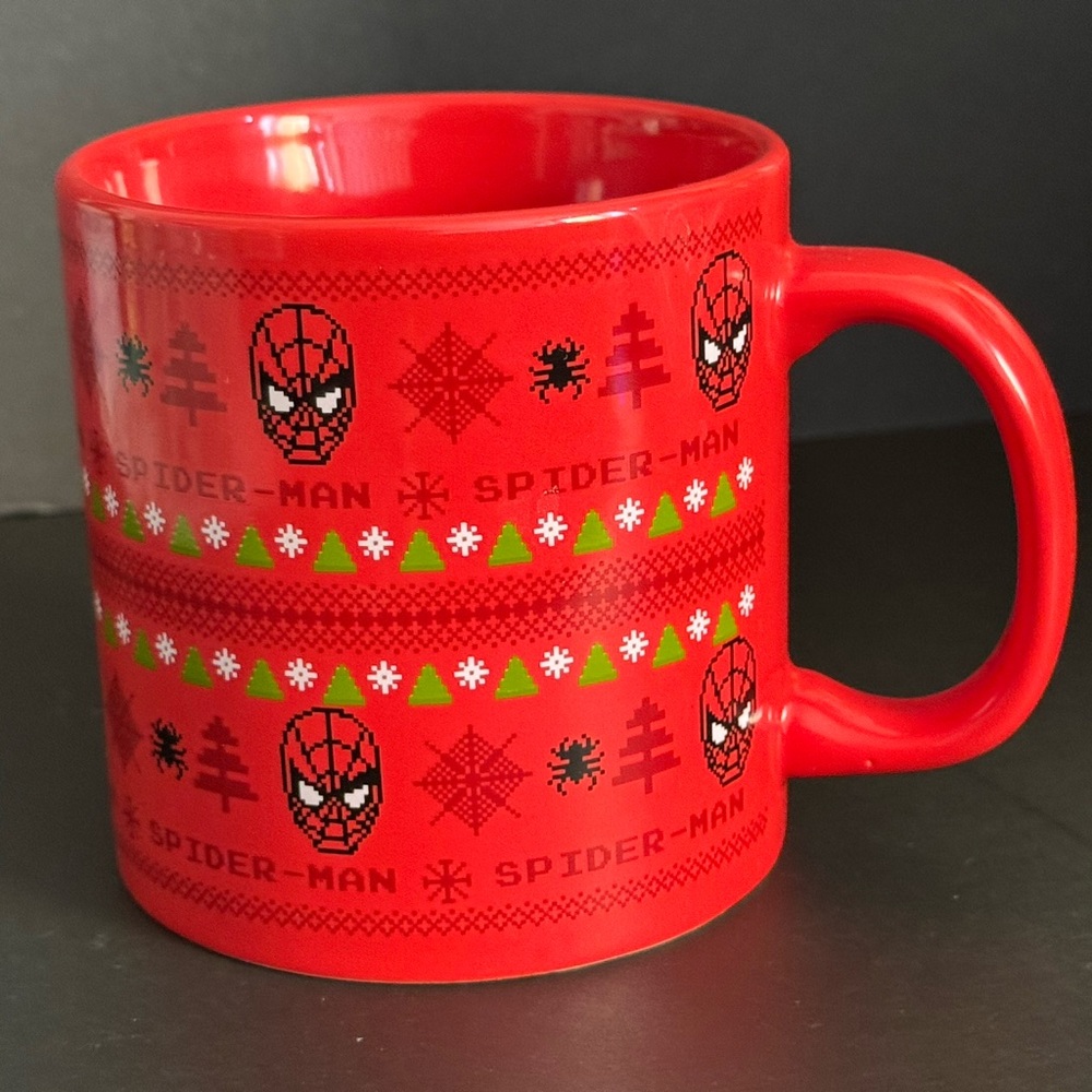 Spider-Man Red Holiday Mug - large
